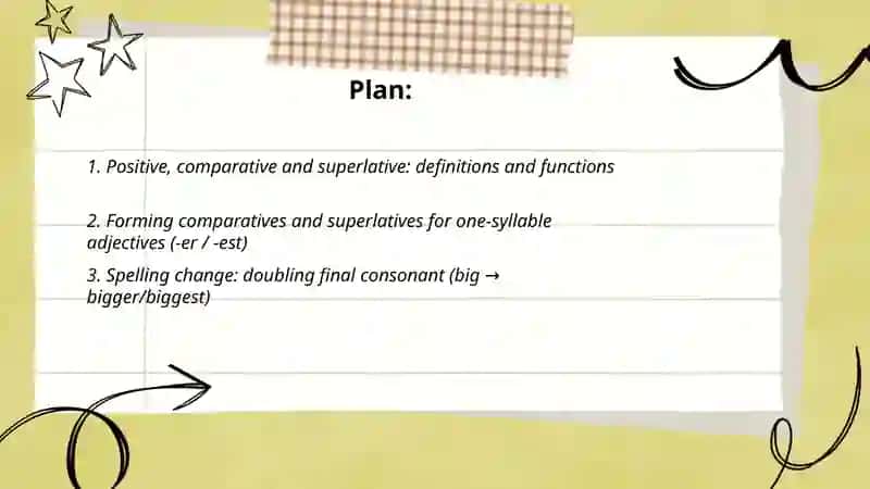 Levels of adjectives in English 2