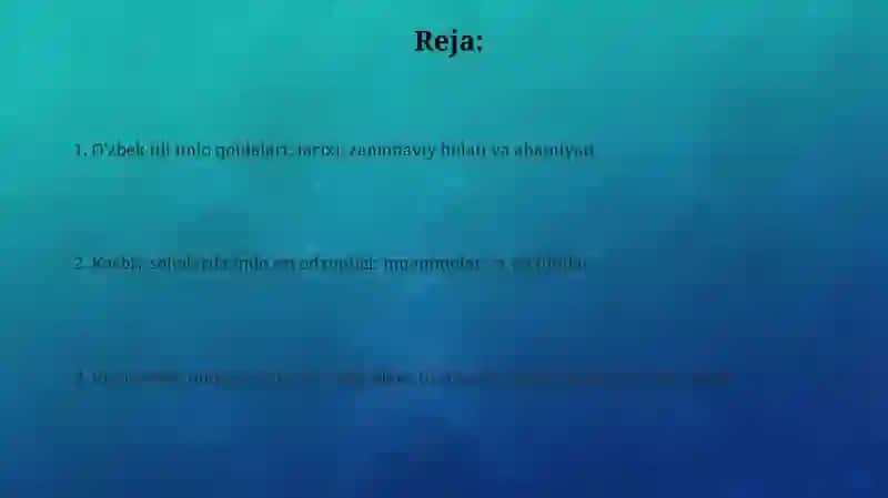 O'zbek tilining imlo qoidalari va soha egalarining savodxonligi 2