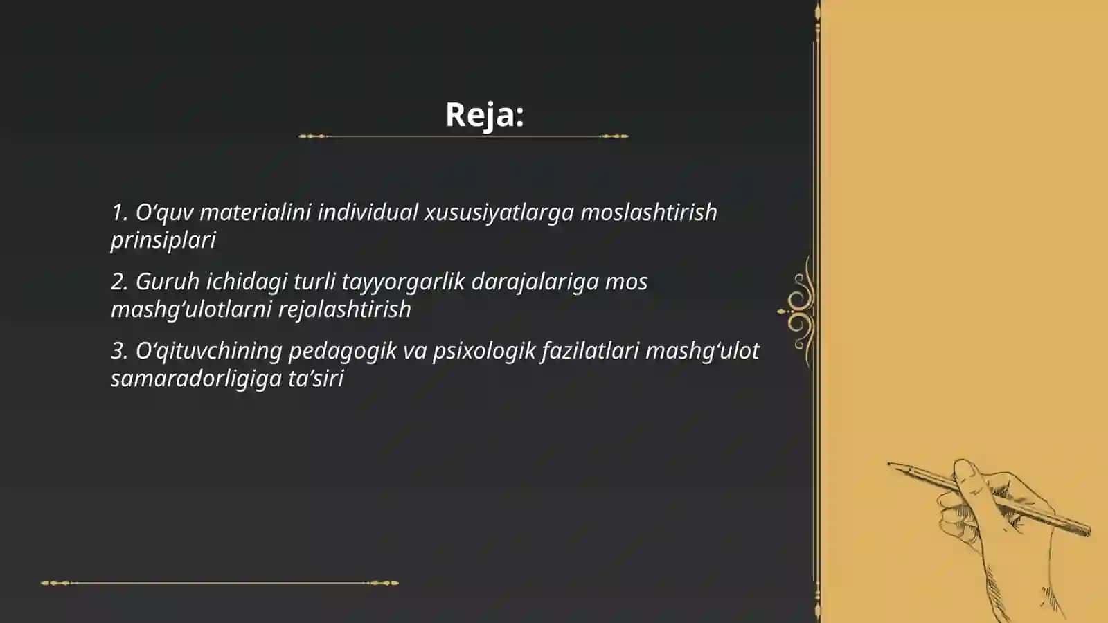 Oʻquv materiali 2