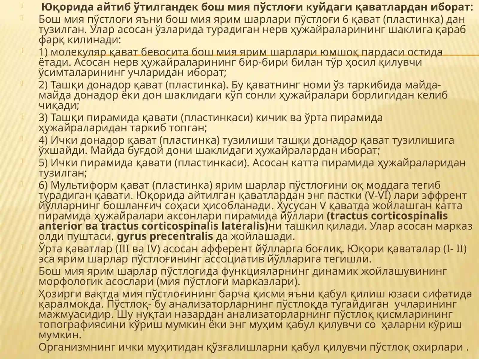 Бошмияпўстлоғи.Бошмияутказувйуллари 2