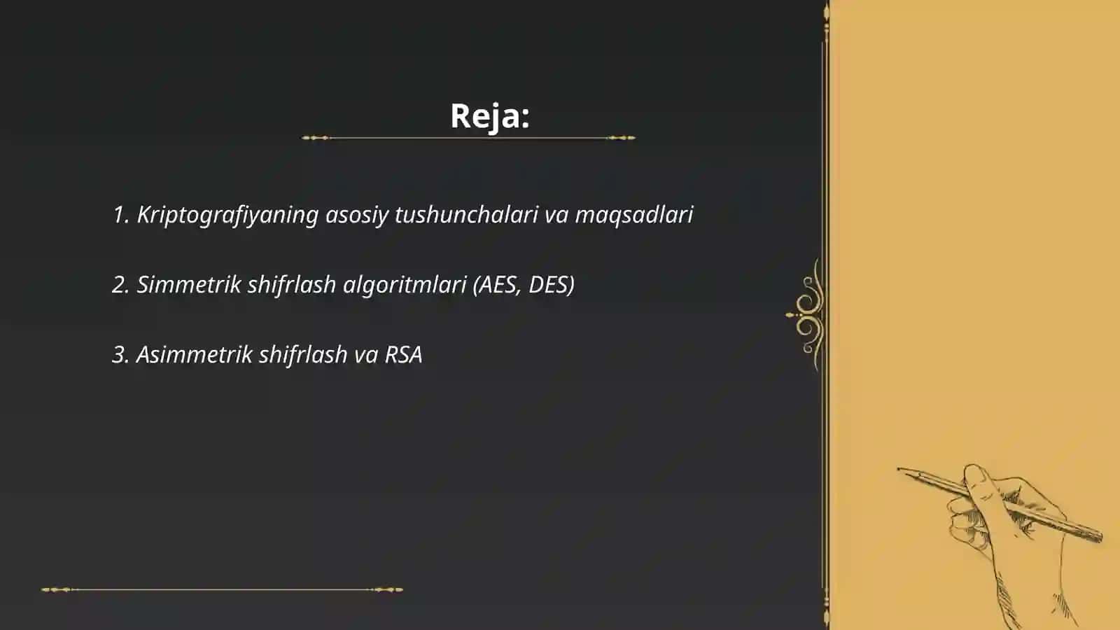 Kriptografiya va stenografiya 2