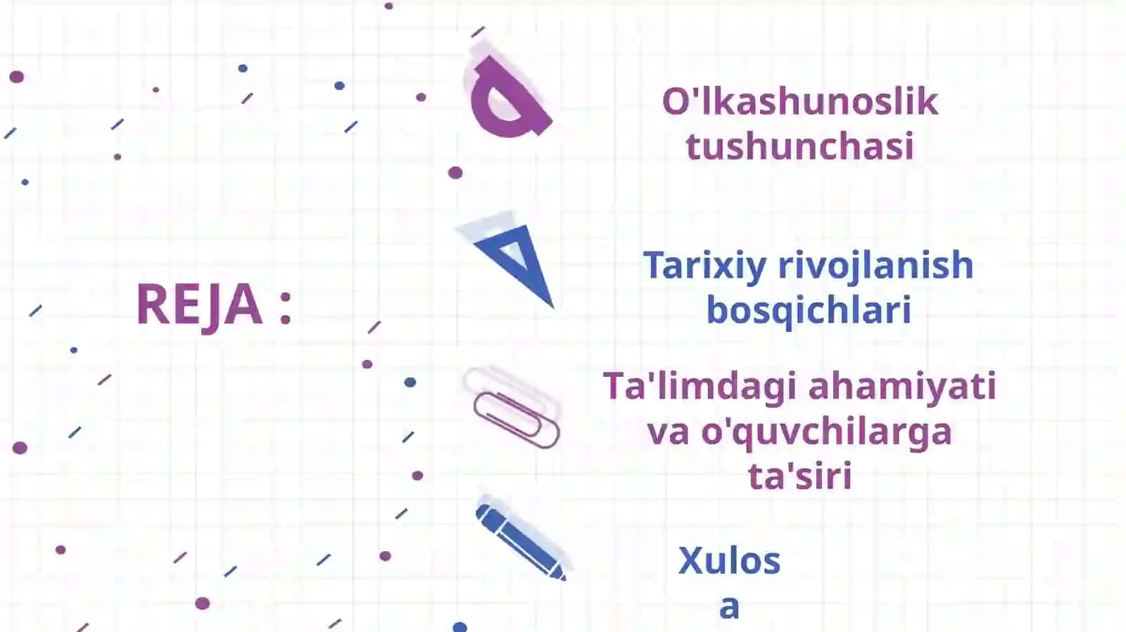 Geografiya va Tabiiy fan o'qitish metodikasi 2