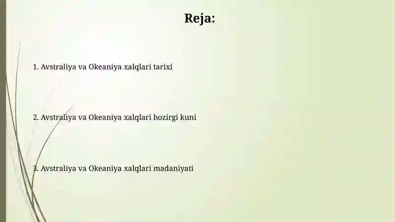 Avstraliya va okeaniya xalqlari 2