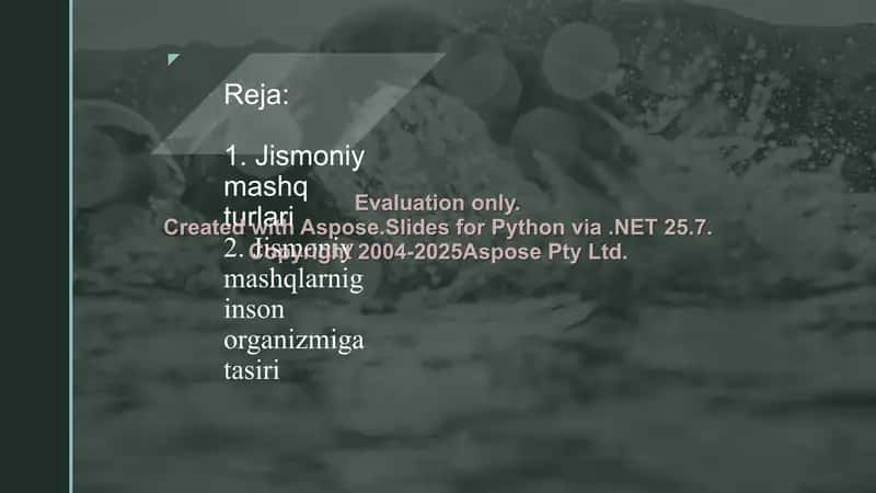 Jismoniy mashqlar 2