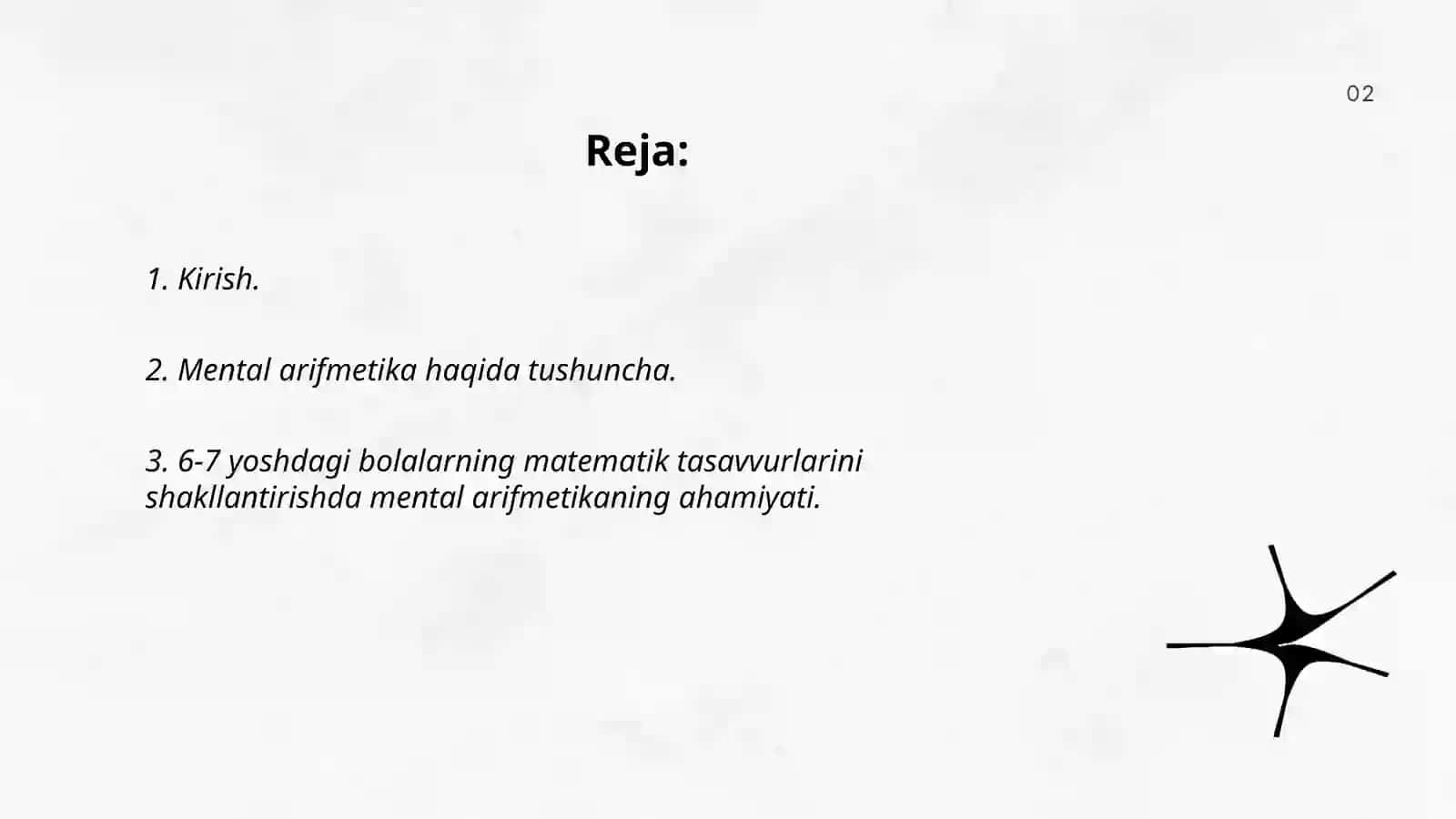 Mental aritmetika 6-7 yoshdagi bolalarning elementar matematik tasavvurlarini shakllantirish 2