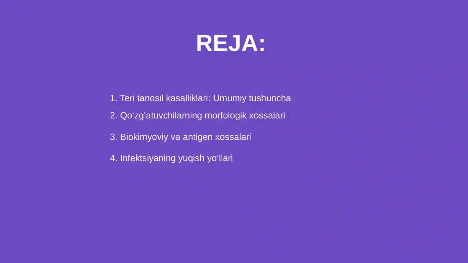 Teri tanosil kasallik qoʻzgʻatuvchilarining xossalari va ularni laborator diagnostikasi 2