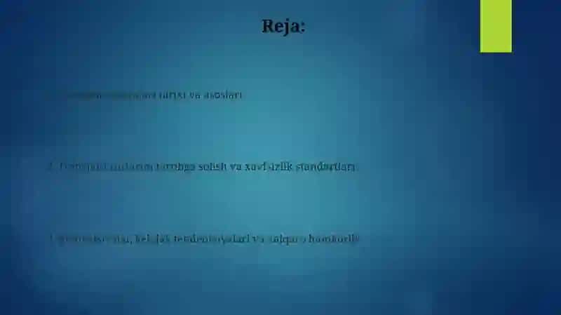Transportatsiya qoidalari 2