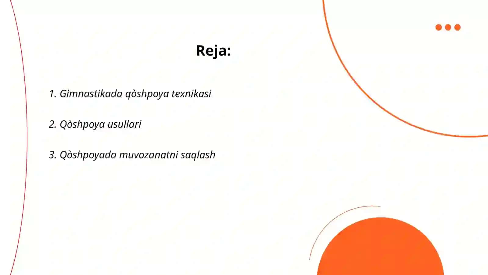 Gimnastika: Qòshpoyada bajariladigan mashqlar 2