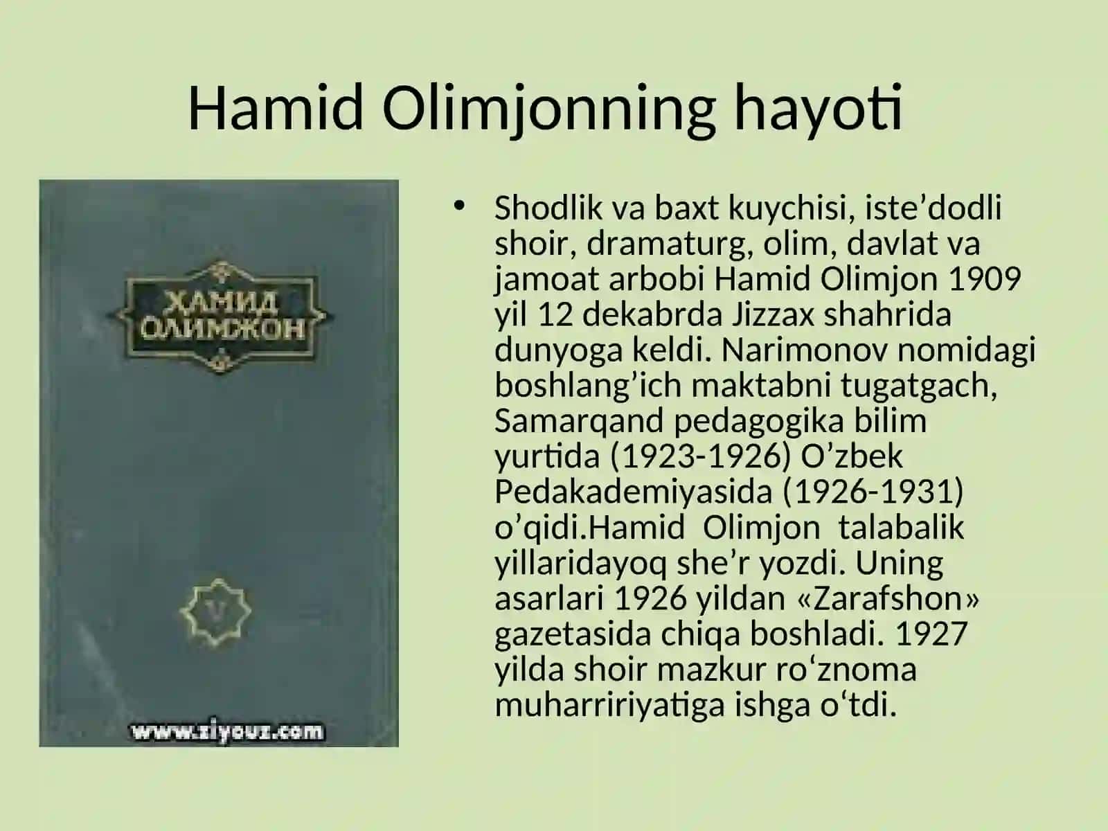 Hamid Olimjon 2