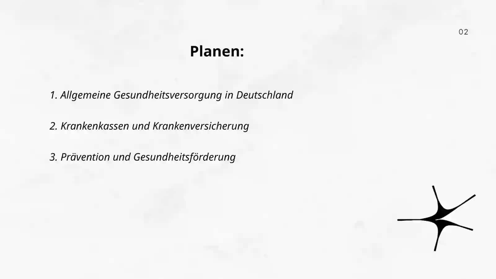 Allgemeine Gesundheitsversorgung in Deutschland 2