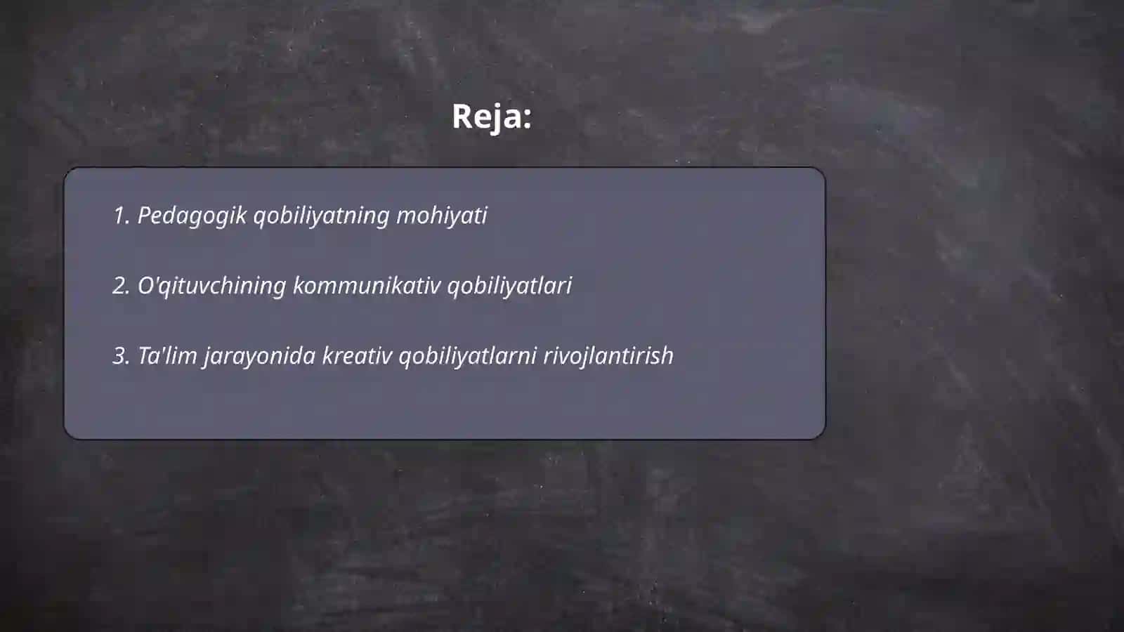 Òqituvchi faoliyatida pedagogik qobiliyat 2