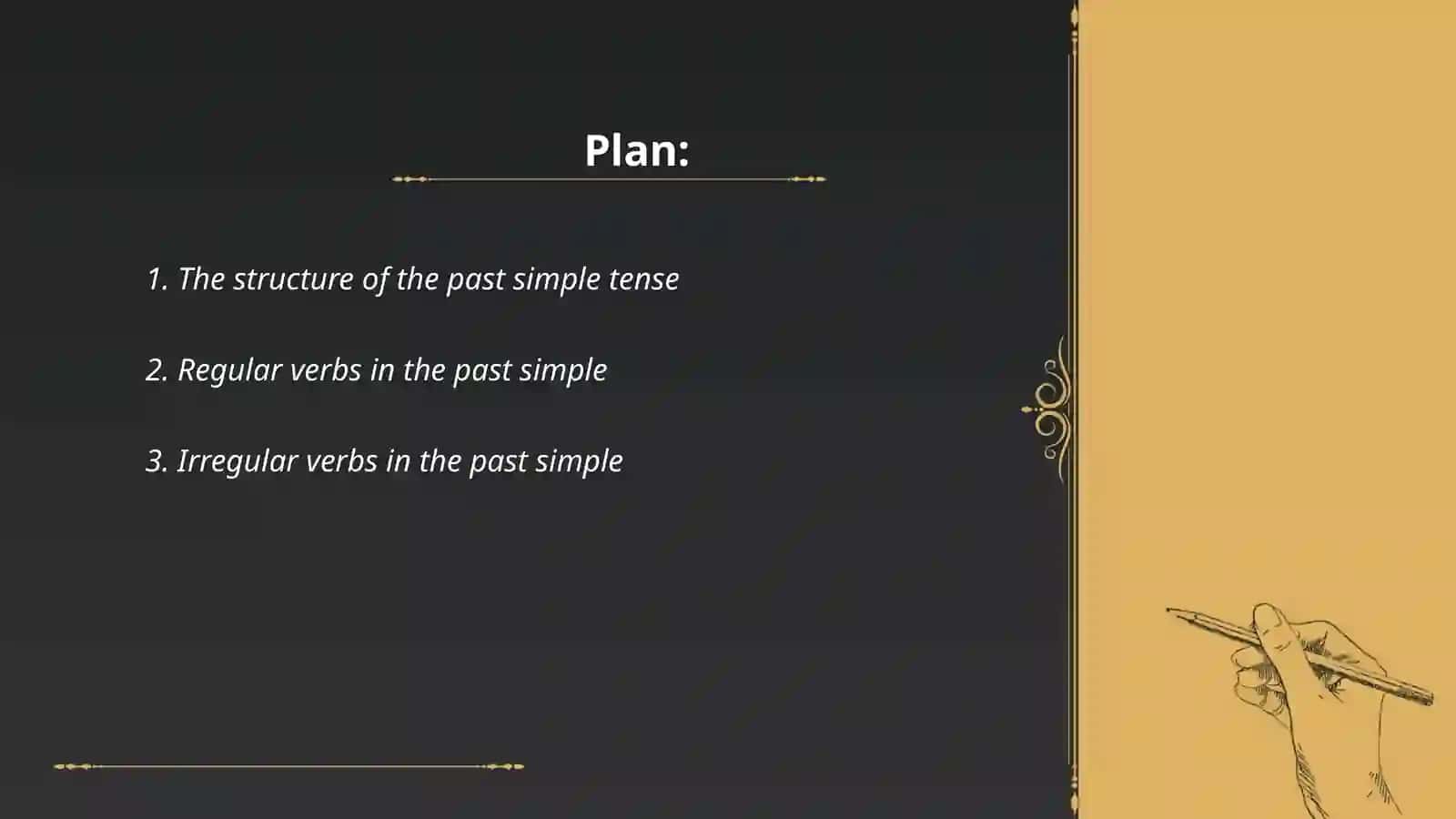 Past simple 2