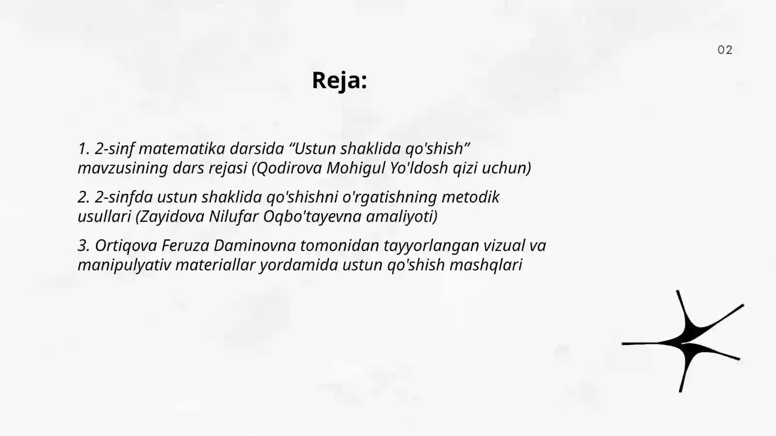 Ustun shaklida qo'shish 2