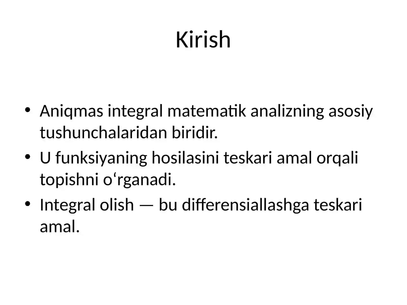 Aniqmas Integral 2