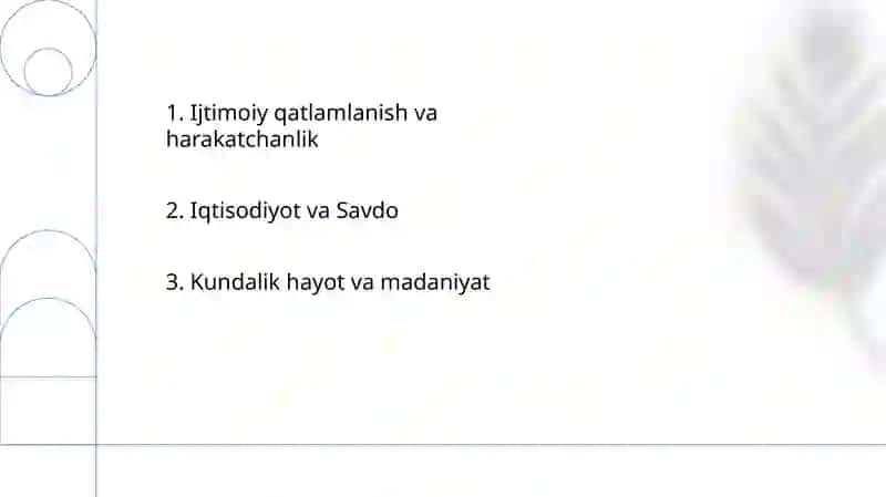 Temuriylar davlati davrida ijtimoiy-iqtisodiy hayot 2