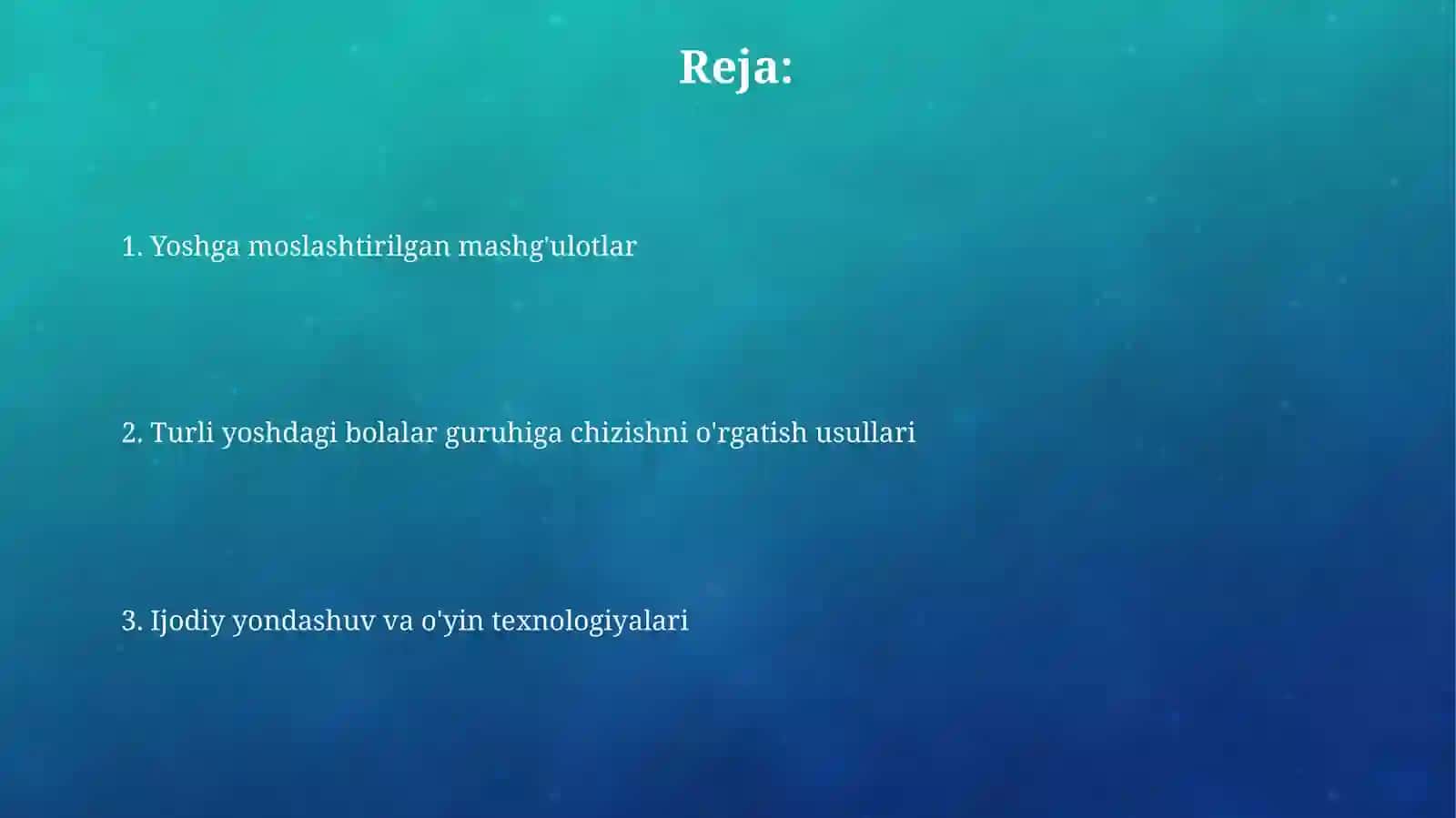 Turli yoshdagi bolalar guruxida rasm chizishga o'rgatish metodlari 2