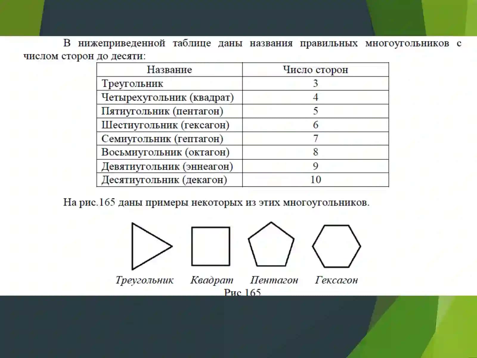 Многогранники и пересечение поверхностей | Инженерная графика и начертательная геометрия (PPTX) 2