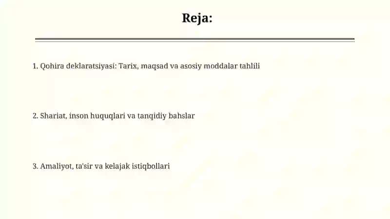 Qohira deklaratsiyasi 2