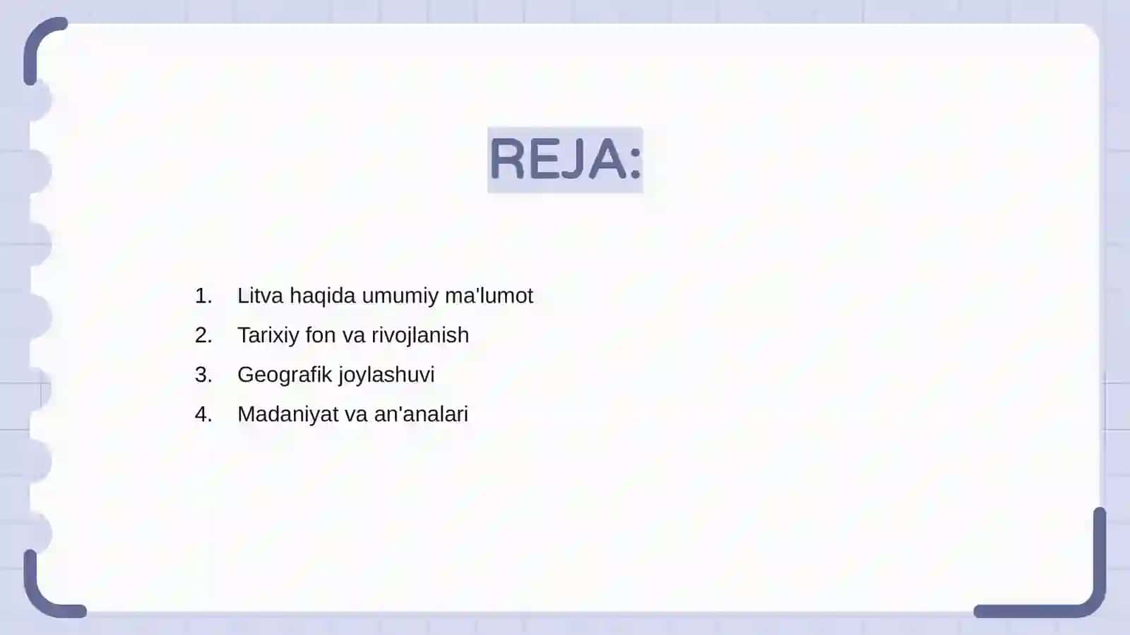Litva haqida umumiy ma'lumot 2