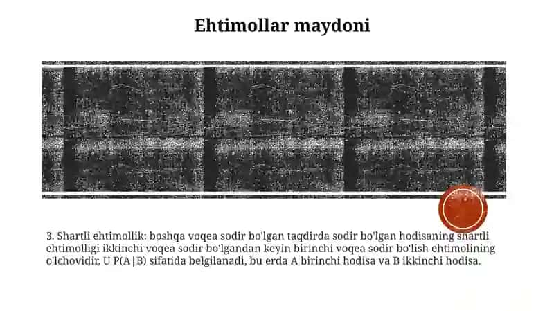 A.N.Kolmogorov Aksiomalaridan Kelib Chiqqan Ehtimolning Xossalari 2