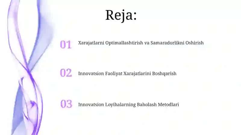 Innovatsion Loyihalarning Baholash Metodlari 2