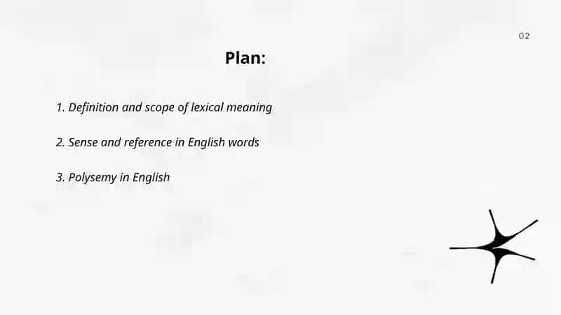 Lexical meaning 2