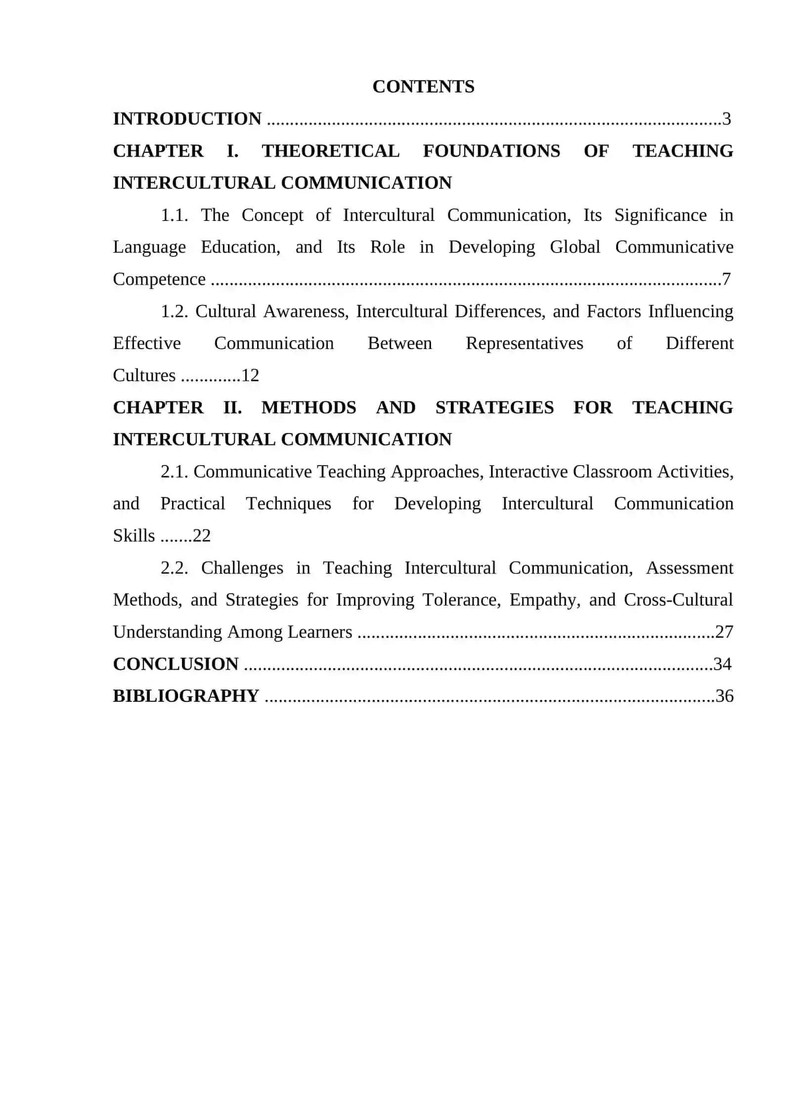 TEACHING INTERCULTURAL COMMUNICATION 2