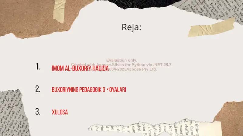 Imom al-Buxoriyning pedagogik gʻoyalari 2