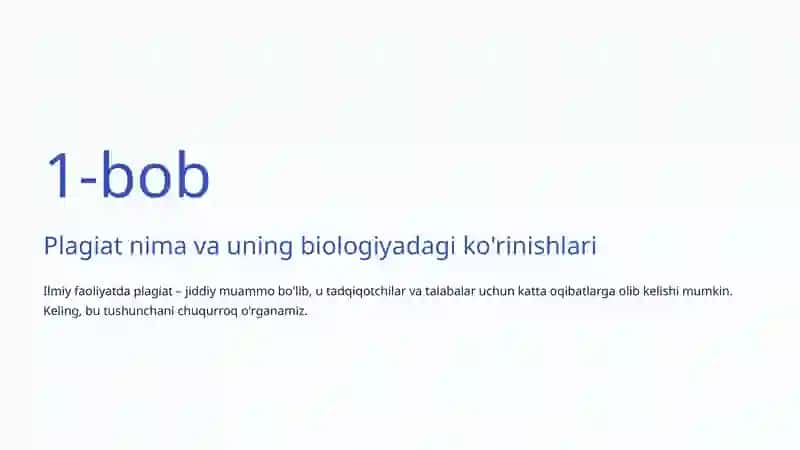 Biologiyada Plagiat va Akademik Halollik 2