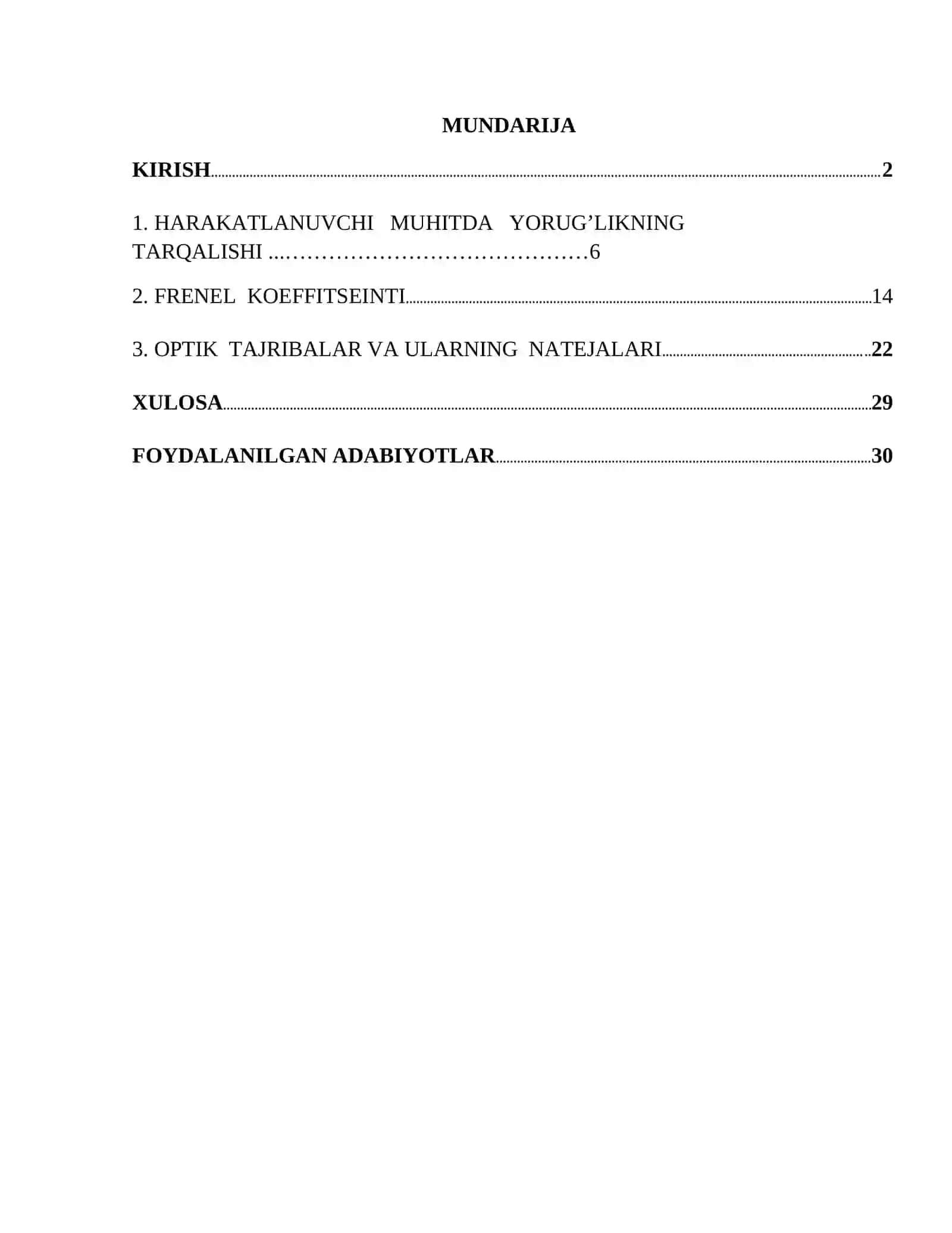 Optika bo‘limiga oid mavzularni o‘qitishda pedagogik texnologiyalardan foydalanish usullari mavzusida kurs ishi tayyor 2