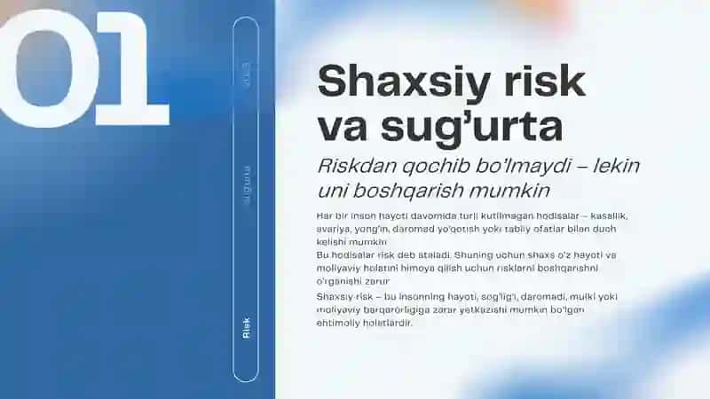 Risklarni Boshqarish va Sug'urta 2