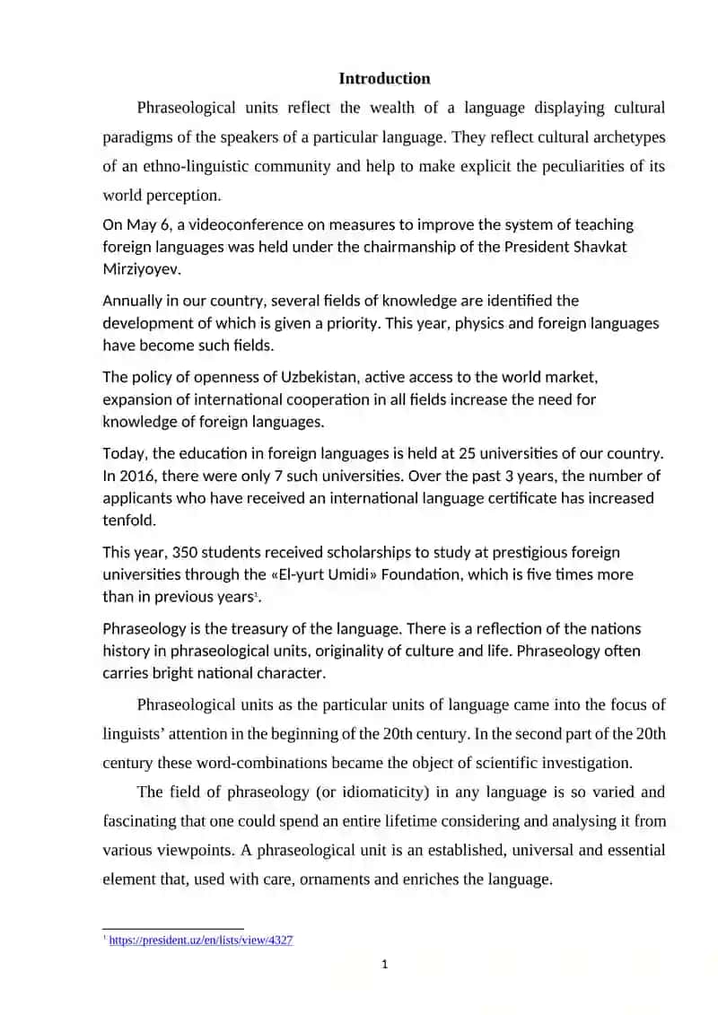 Functioning of Articles in Stable Phraseological Units 2