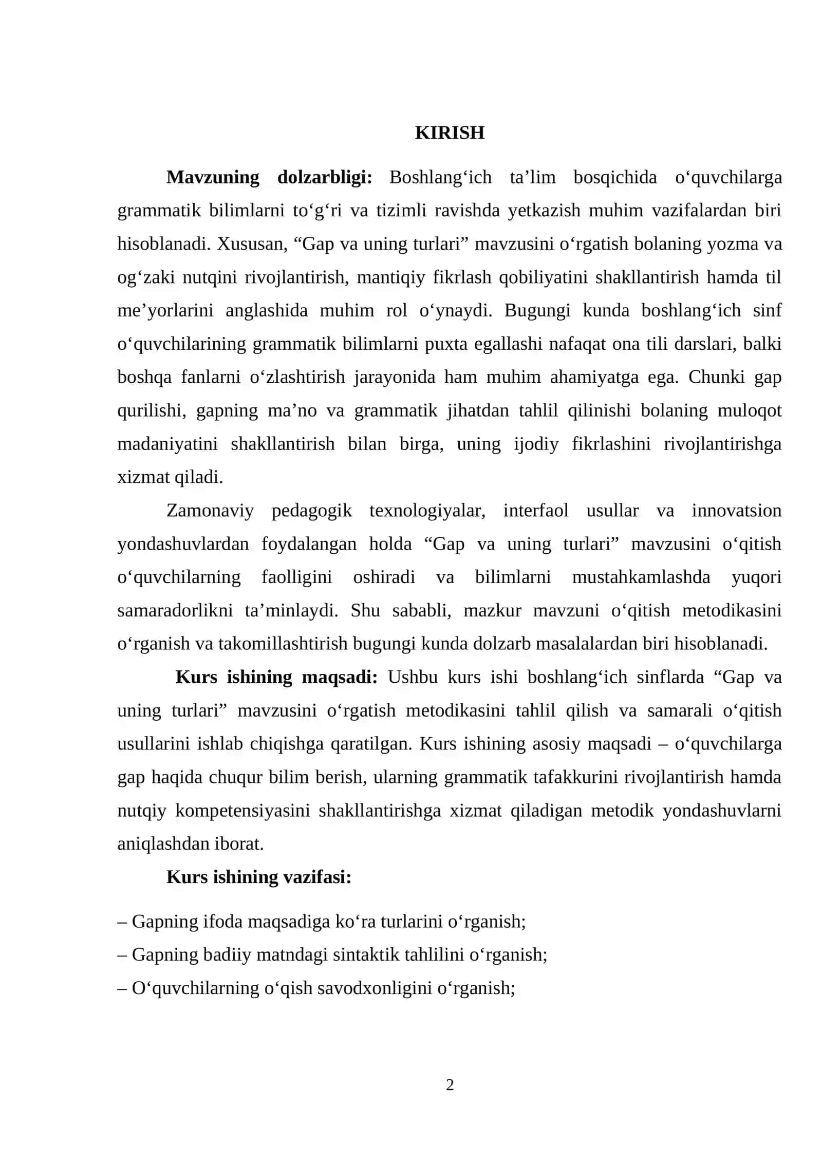 Gap va uning turlari 2