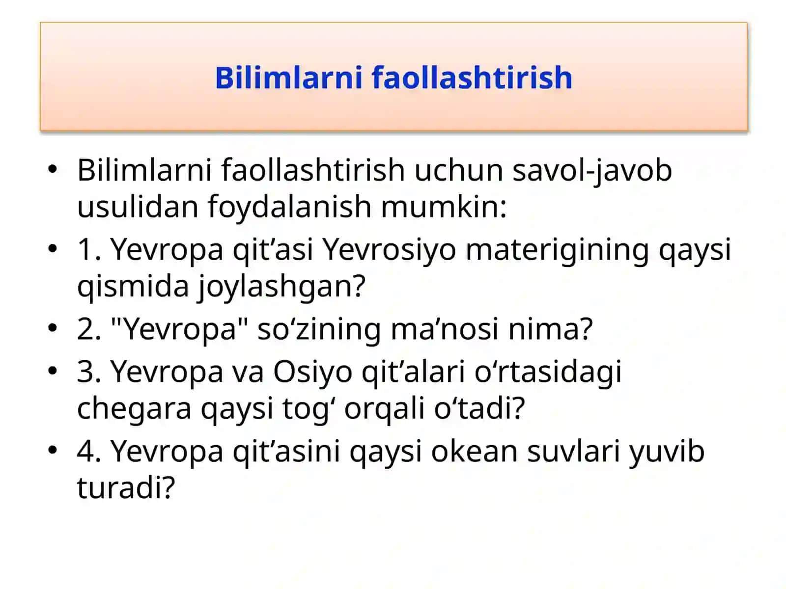22-§.Yevropaninggeografiko‘rni,chegaralarivasiyosiyxaritasi 2