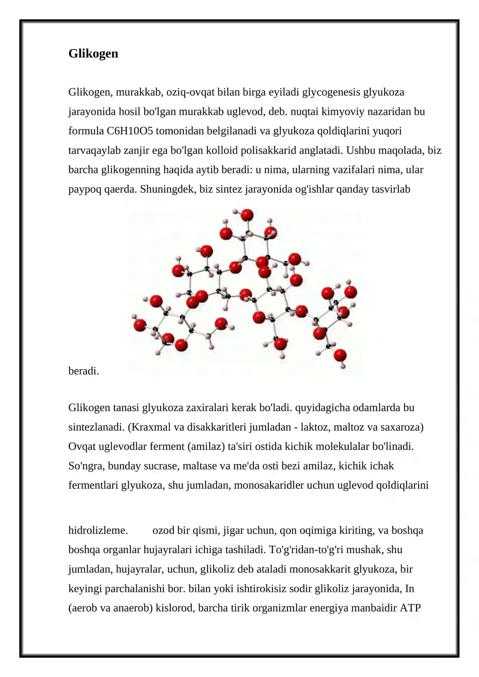 GLIKOGEN KASALLIKLARI 2