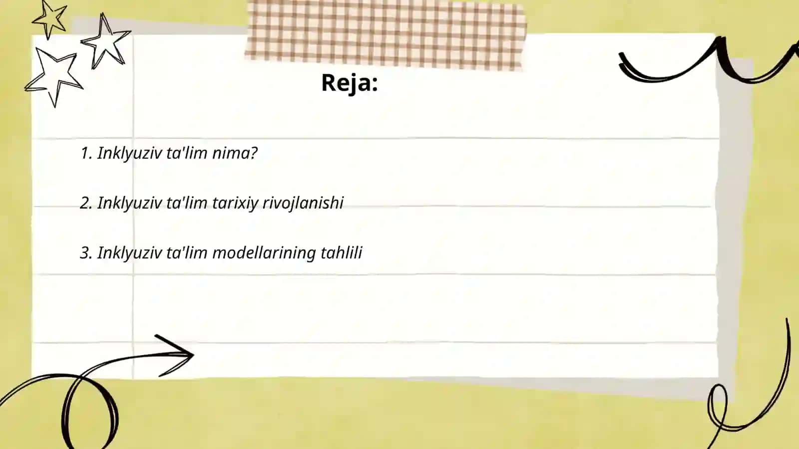 Inklyuziv taʼlim modellari: tahlili va xususiyatlari 2