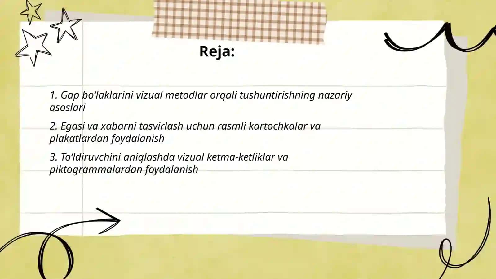 Gap boʻlaklari mavzusini oʻrgatishda vizual metodlardan foydalanish 2