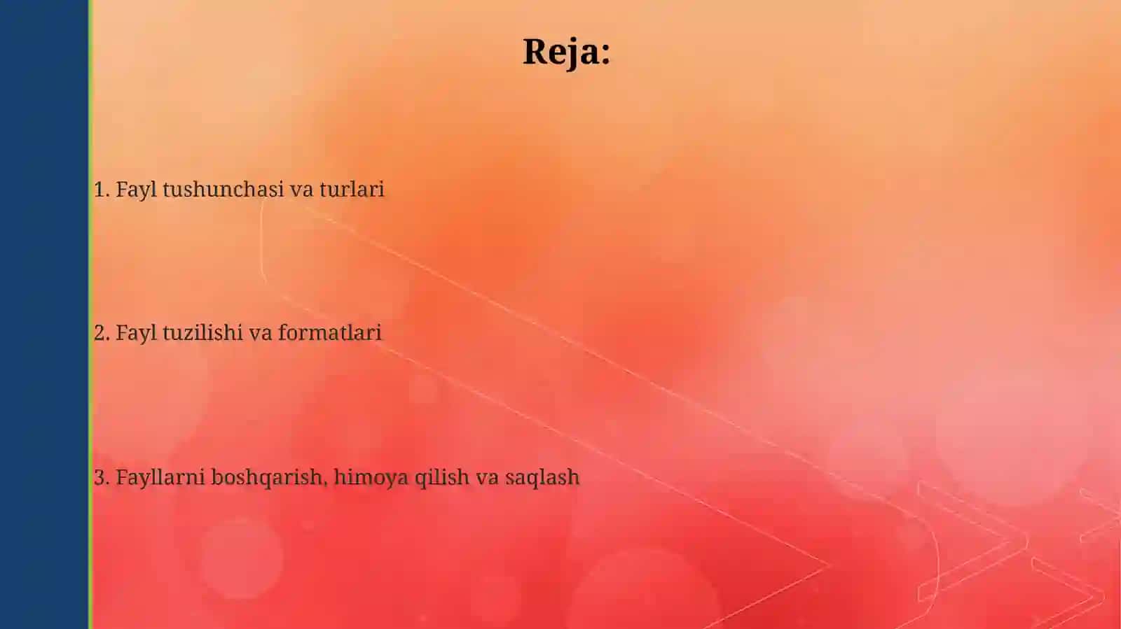 Fayl turlari 2