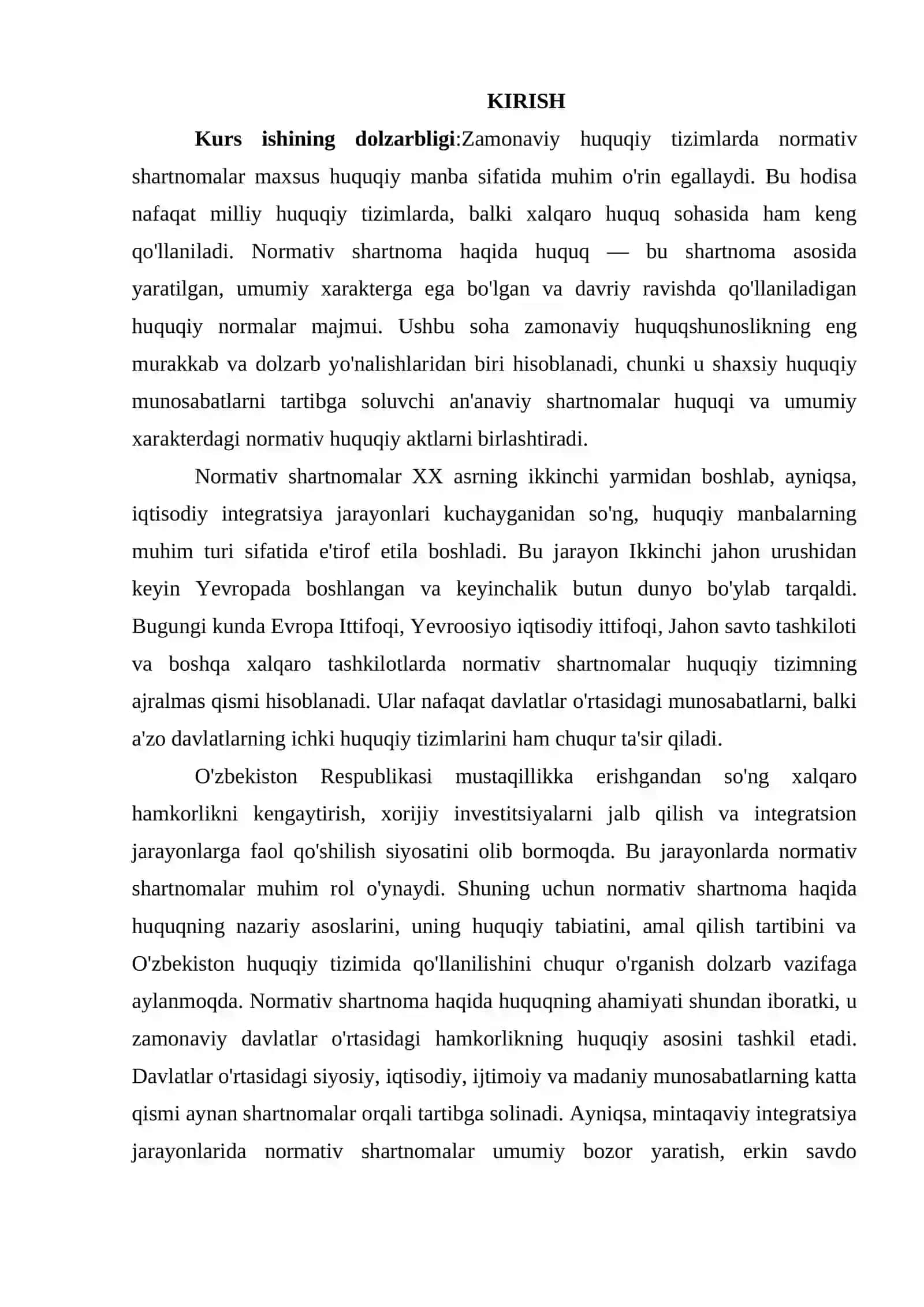 NORMATIV SHARTNOMA HAQIDA HUQUQNING NAZARIY ASOSLARI VA HUQUQIY TABIATI 2