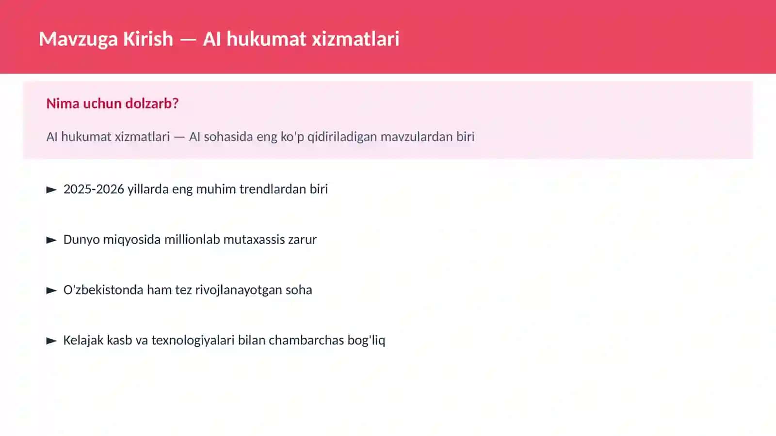 AI Hukumat Xizmatlari 2