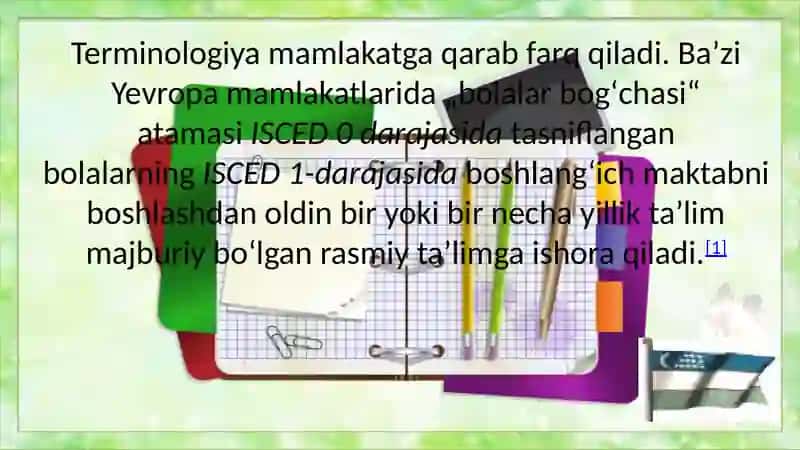 Maktabgacha ta’lim tarixi.Mustaqillik yillarida maktabgacha ta’lim tizimida yangicha yondashuv 2