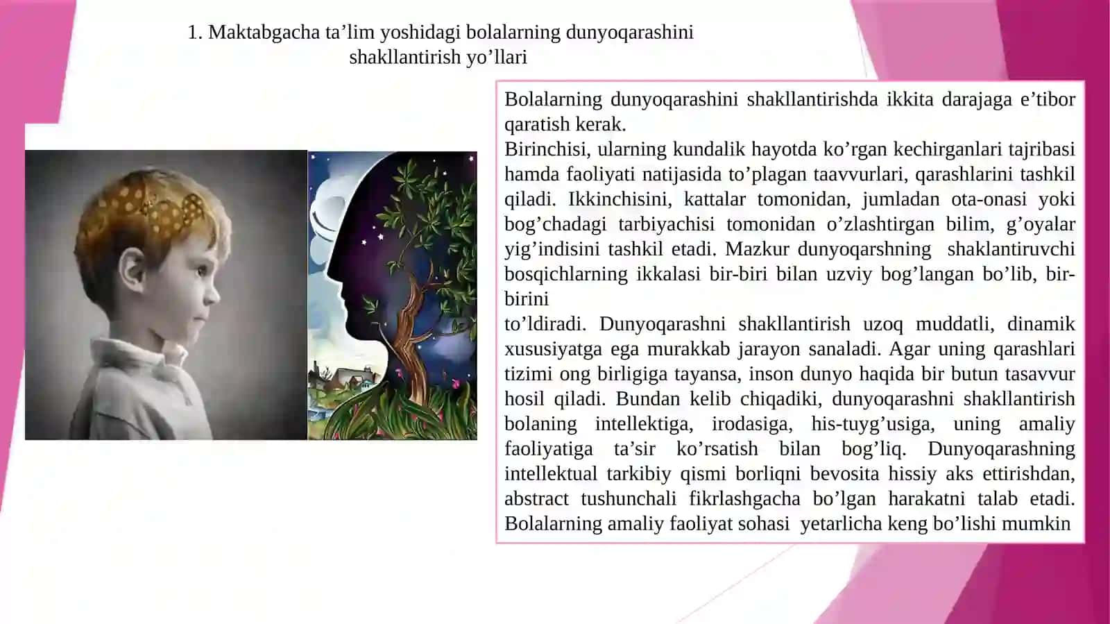 Maktabgacha taʼlim tashkilotida bolalar dunyoqarashini asosiy vositalari maktabgacha taʼlim tashkilotida bolalarni harbiy vatanparvarlik ruhida tarbiyalashning ijtimoiy mohiyati 2