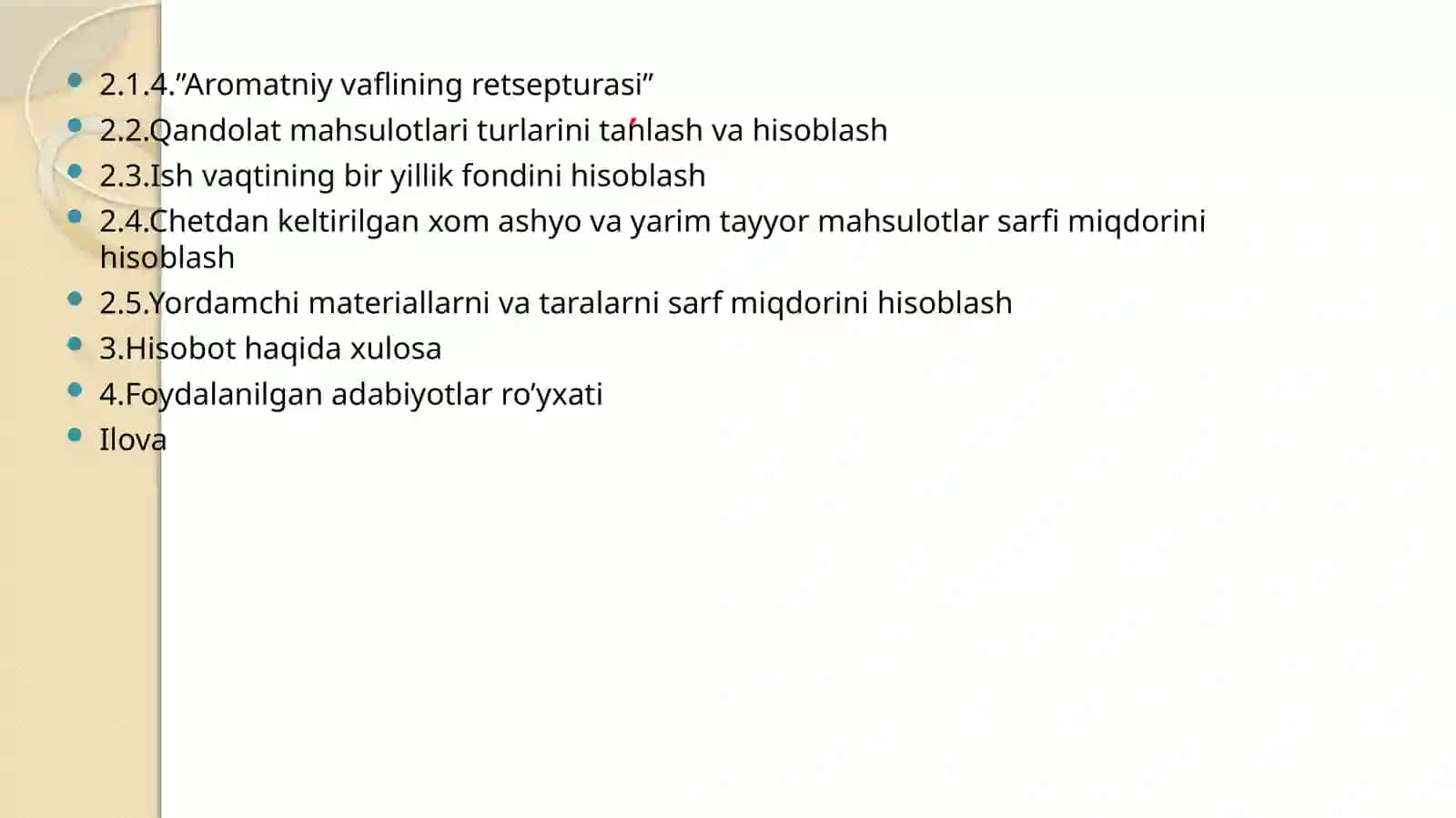 Vafli ishlovi 2