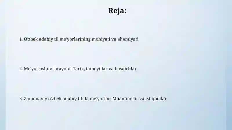 O'zbek adabiy til me'yorlari 2