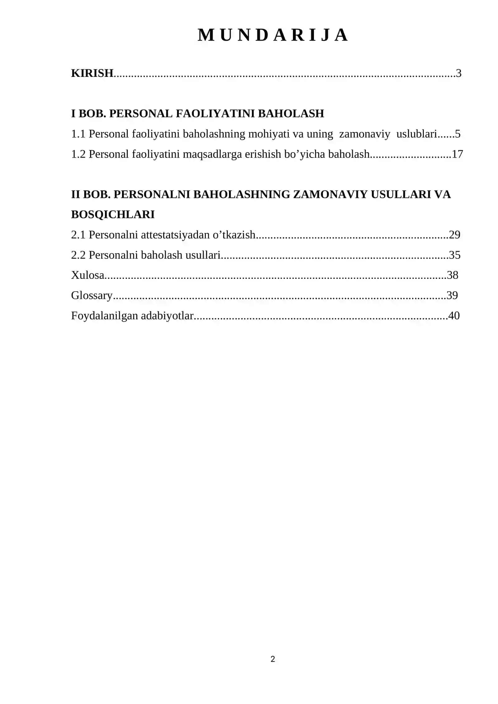 Personalni ijtimoiy-psixologik baholash 2