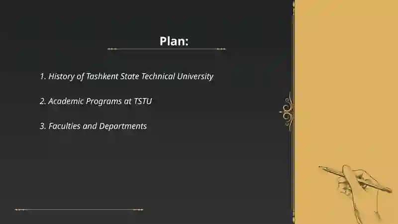 History of Tashkent State Technical University 2