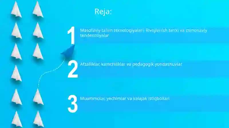 Masofaviy Ta'lim Texnologiyalari 2