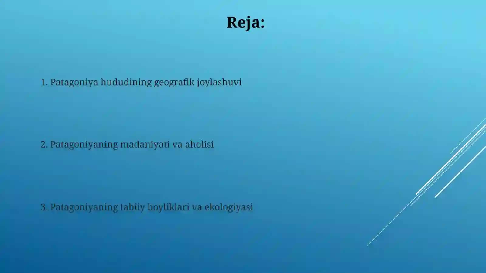 Patagoniya oʻlkasi 2