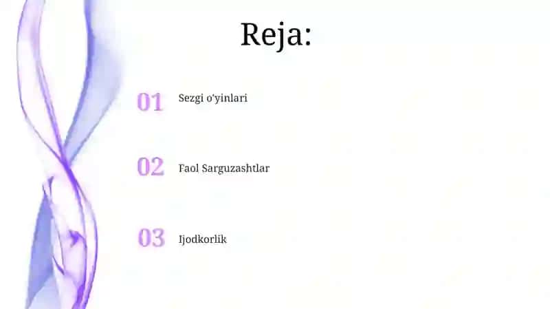Kichik (3 yoshdan 4 yoshgacha ) guruh bolalar faoliyat turlari 2