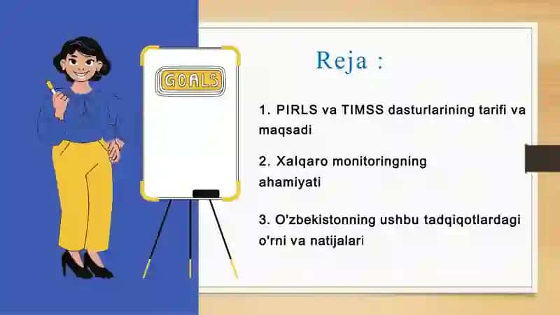 PIRLS va TIMSS talim sifatini xalqaro monitoringi qiyosiy tahlil qilish 2